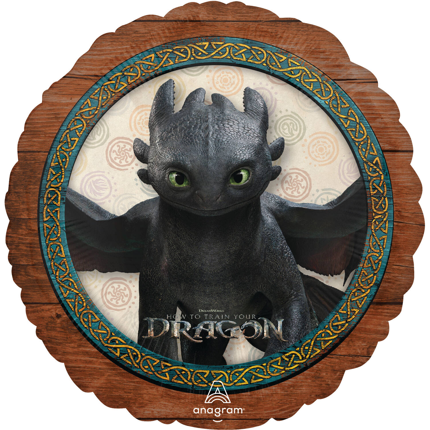 Foil Balloon - "How to Train Your Dragon" - 45 cm